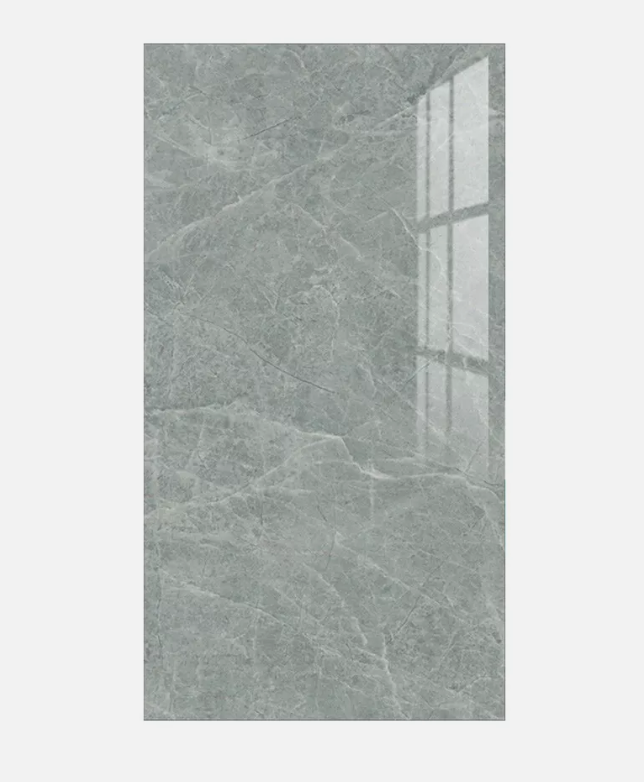 10X PVC Marble Tiles Wall Sticker Self-Adhesive Stick Kitchen Bathroom Decor