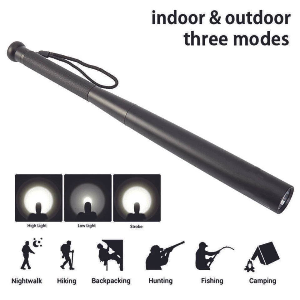 41/49cm LED Baseball Lamp Flashlight Bright Emergency Safety Night Light
