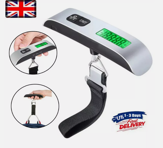 NEW Luggage Scale Portable Digital Weight Scale for Travel Suitcase Weigher 50KG