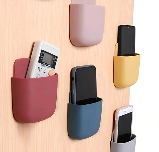 Wall Mounted Smart TV Remote Control Holder Home Office Organiser Storage Case