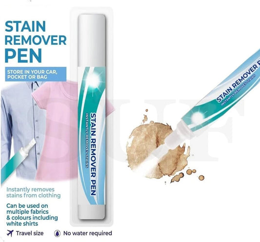 Stain Remover Pen From Clothes fabric Trainers Coffee Food Spills Wine travel 1P